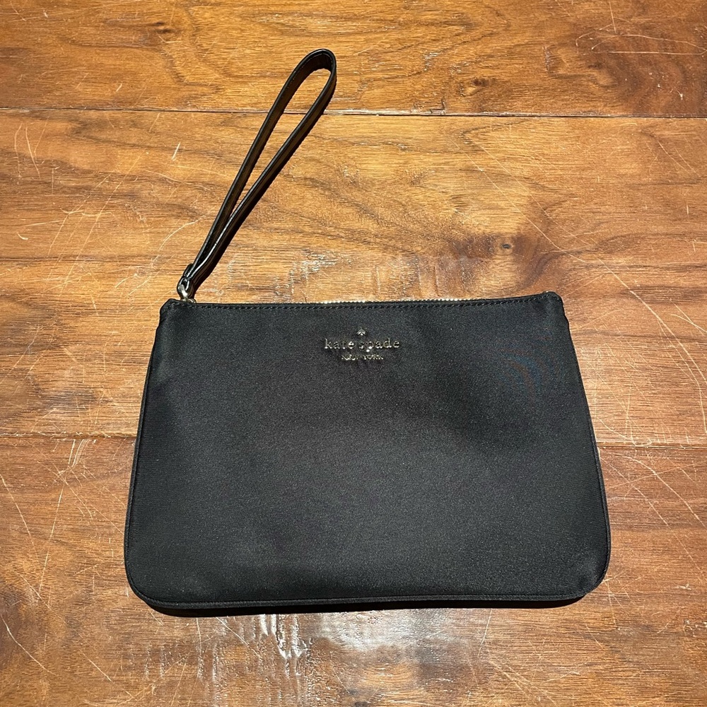 Kate Spade Black Wristlet